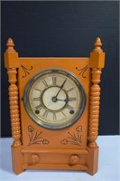 Vintage Key Wound Clock, No Key
