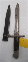 Military bayonet stamped FFN472 with unstamped