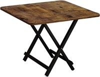 KIRANDY Foldable Retro Table (Small 60x40x39cm)