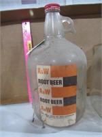 Vintage A&W Root Beer Glass Jug NO SHIP