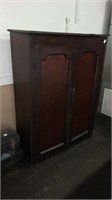 Vintage 2 door pantry cabinet