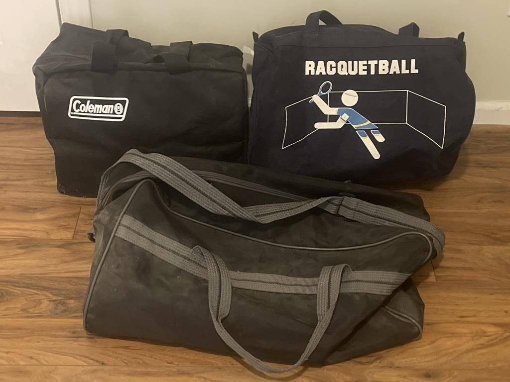 Assorted Bags/ Colman, Racquetball & Other