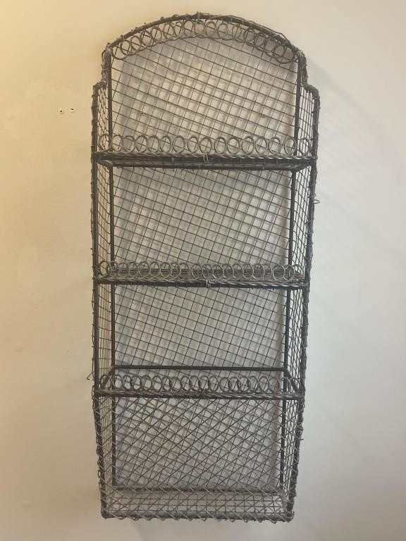 Wire Wall Hanging Storage 12 1/2”x 31”