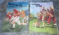 (2) 1977 Matoaca H.S. Football Programs - vs.