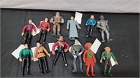 123 STAR TREK FIGURES LOT