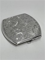 Vintage Birks Sterling Silver Makeup Compact