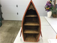 WOODEN BOAT SHELF 24H X 11W