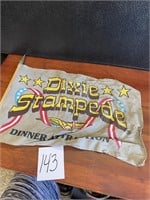 VTG Dolly Parton's Dixie Stampede Dinner flag