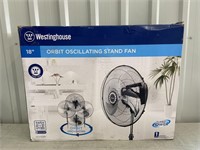 18" Orbit Oscillating Stand Fan