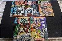Moon Knight Comics #2-6 / 1981