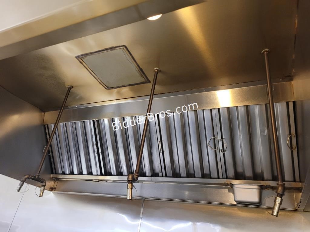 Fume Vent Hood Captive Air Fire Suppression System