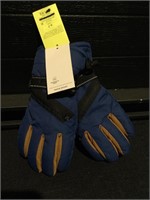 Girls' Zipped Gloves - 4-7