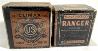 (2) Empty Vintage Shotgun Shell Boxes