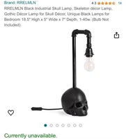 Skull Lamp (Open Box, New)