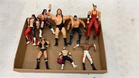 Lot of WWE, WWF, and WCW Figures