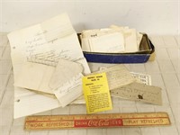 EARLY HAND WRITTEN RECIPES