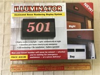 NEW LED HOUSE NUMBERING DISPLAY SYSTEM