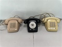 3 x Vintage Telephones