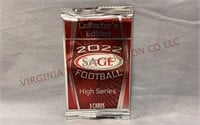 2022 Sage Football Draft High Series 5 Card Pack