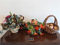 Assorted Artificial Arrangements/Décor