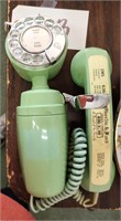 Vintage Mint Green Unusual Wall Phone