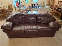 Genuine Leather Sofa, Chair & Ottoman