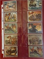 1950 Freedom's War trading cards