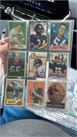 ;ot of 9 vintage Football Cards Walter Payton and