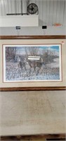 "Oak Ridge Monarch - Whitetail Deer" Framed Print