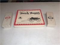 Dutch buggy box (only) with scrap wood, Amish