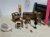 Wood doll furniture