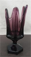 Purple 9 3/4" Glass Vase