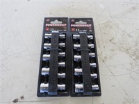 POWERBUILT SAE SOCKET SET, POWER BUILT 11PC