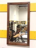 21 x 39 Framed Mahogany Mirror