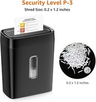 Amazon Basics 12-Sheet Cross-Cut Paper Shredder