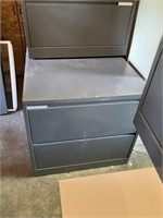 grey 2 drawer lateral file cabinet