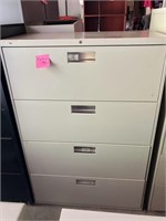 metal 4 drawer lateral file cabinet