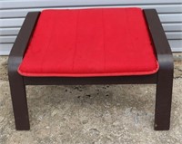 Ikea Ottoman Poaeng red