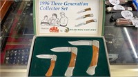 Bear Cutlery 3 Generation Knife Set