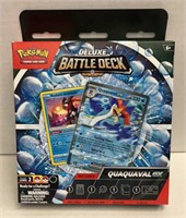 Pokemon Quaquaval Ex Deluxe Battle Deck