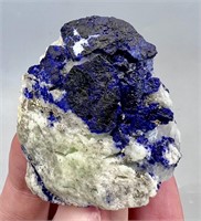 64 Gm Beautiful Lazurite With Pyrite Specimen