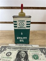 Vintage Cities Service Utility oil advertising