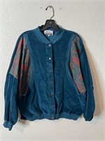 Vintage Velour Paisley Jacket
