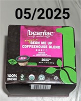 NEW Beaniac Coffeehouse Blend Medium 30 Pods