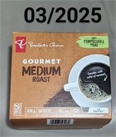 NEW PC Gourmet Medium Roast 30 Pods 03/2025