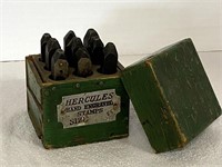 Vintage Herecules Numeric Punch Set