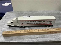 A-C "Thank you to the American Farmer..." semi