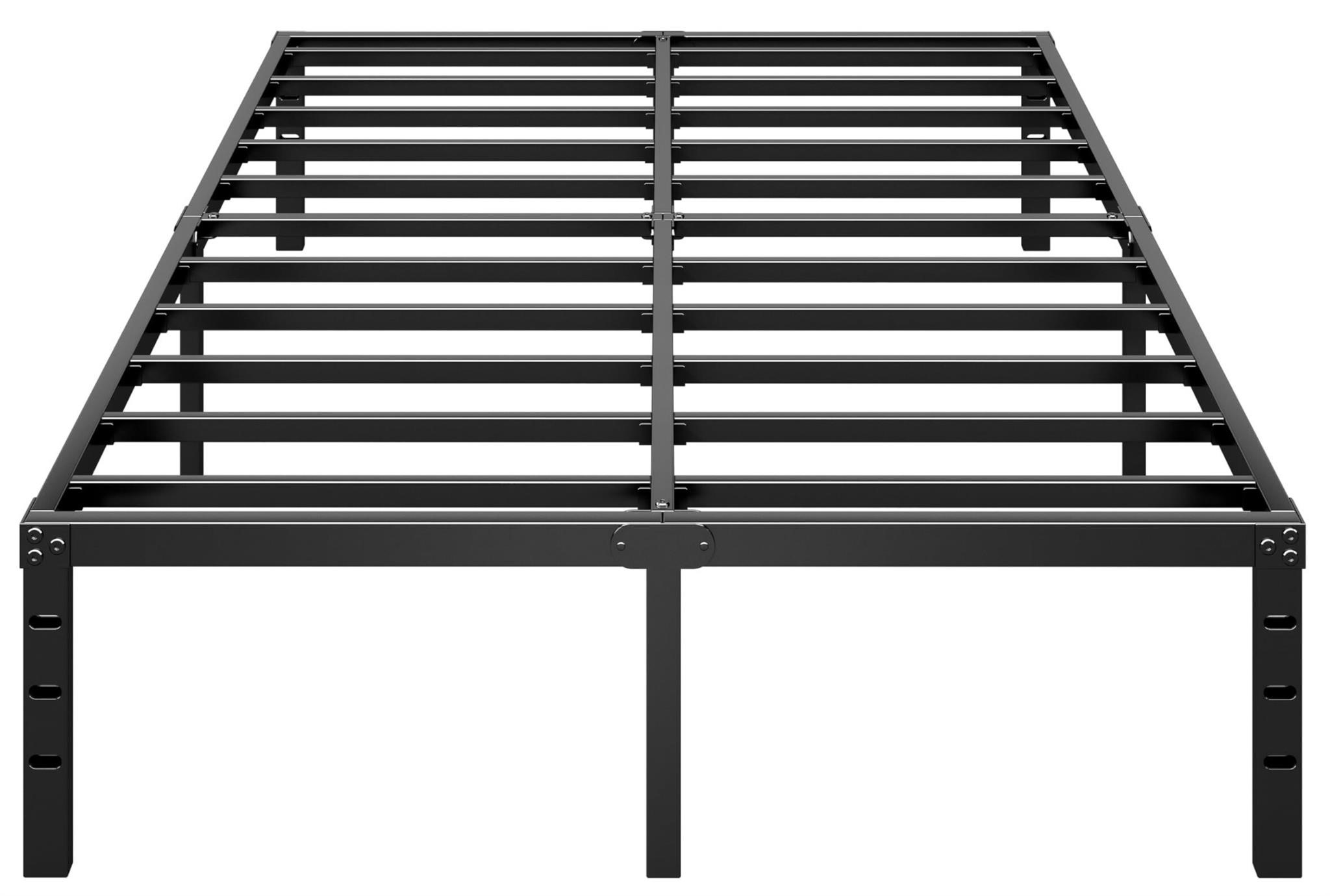 HLIPHA Metal Platform Bed Frame 14 Inch Tall Bed N