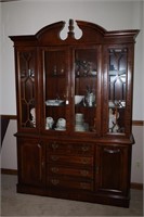 STANLEY FURNITURE CO. STONELEIGH MAHOGANY 2 PIECE