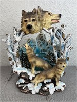 9in Wolf Collectible Statue “GA”